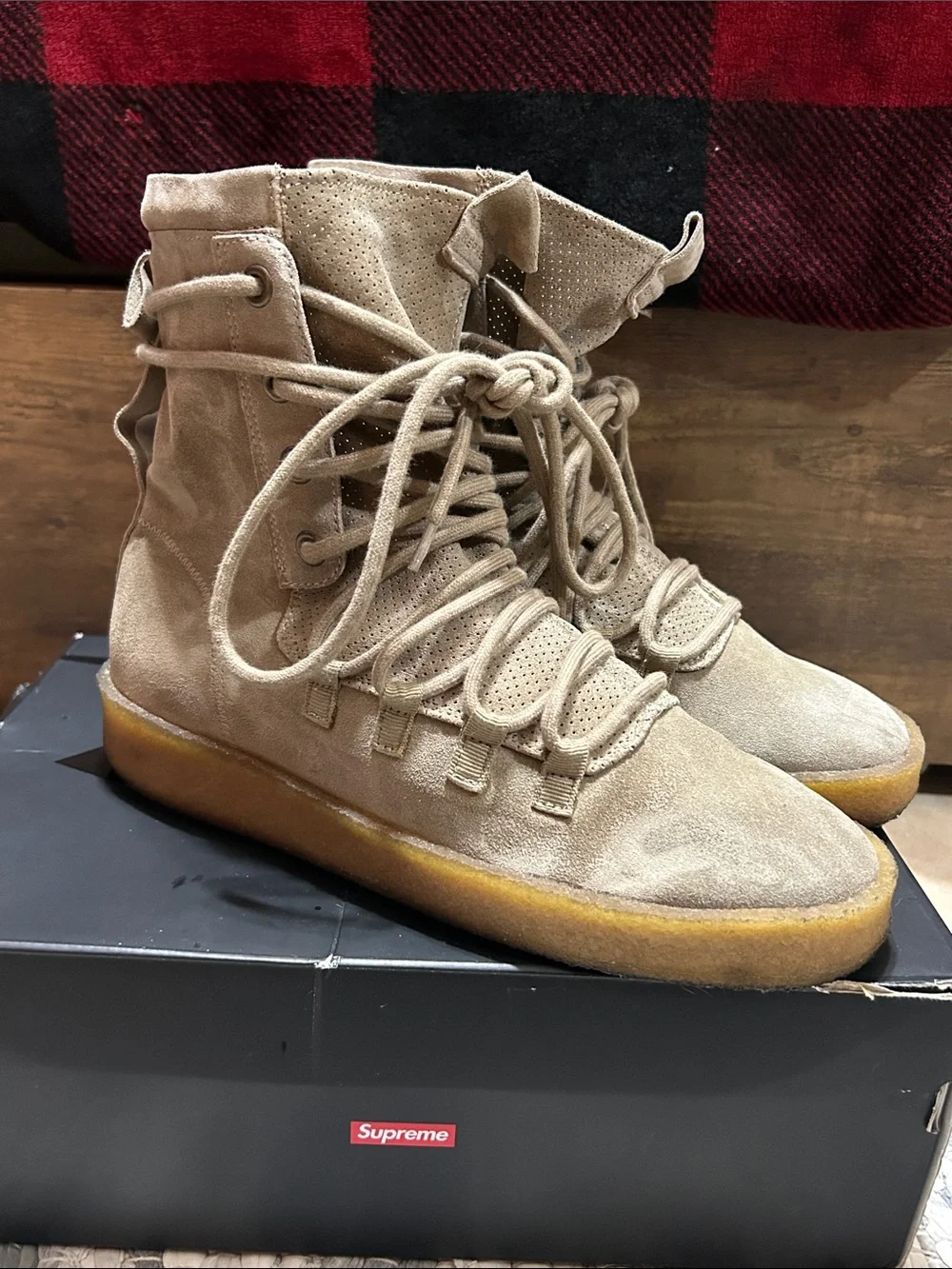 Men’s Represent Dusk Boot Tan Size 42
